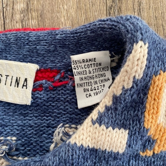 Marisa Christine ABC Sweater Size Petite Medium - Picture 7 of 12